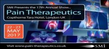 17th Annual Pain Therapeutics: London, England, UK, 22-23 May 2017 17th Annual Pain Therapeutics: London, England, UK, 22-23 May 2017